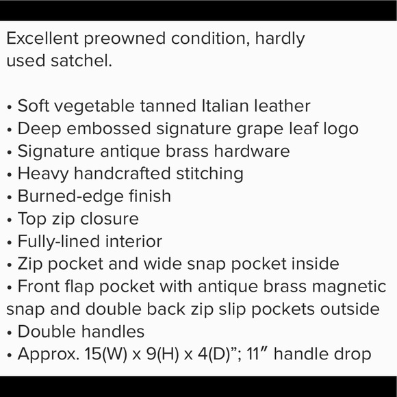 Patricia Nash studded leather purse - Picture 8 of 8